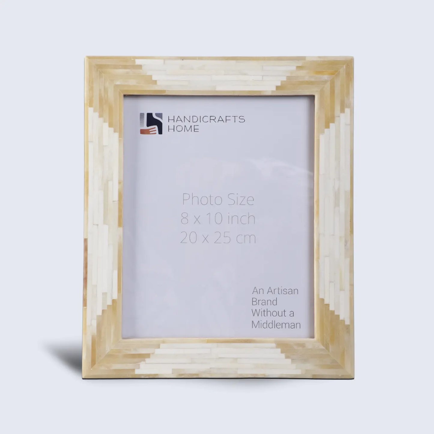 Picture Frame Apache Harvest Collection Bone Inlay White – 4x6, 5x7 & 8x10"