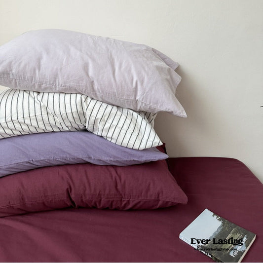 Berry Crush Washed Cotton Pillowcases