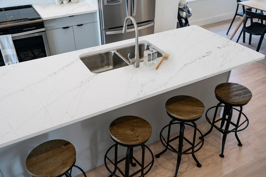 Calacatta Sapphiregilt Tessa Quartz