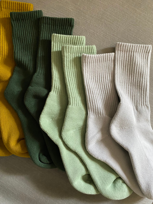 Crew Sock - Celery