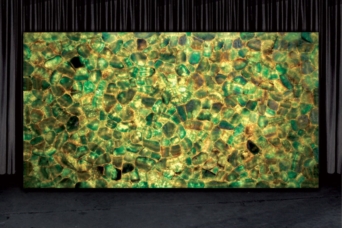 Emerald Fluorite Gemstone