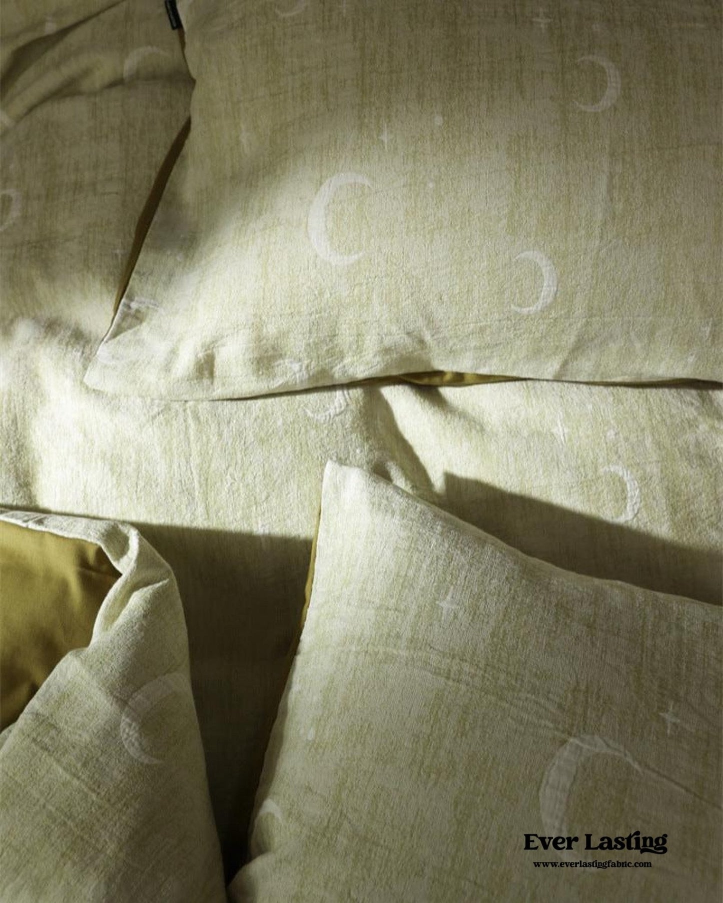 Lucien Silky Vintage Jacquard Bedding Set / Brown
