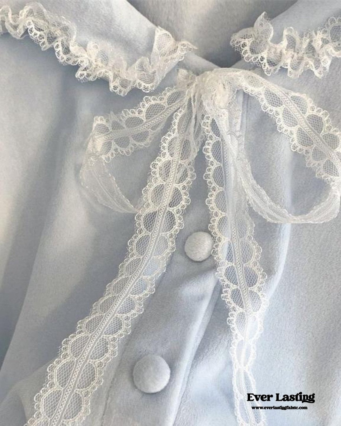 Velvet Coquette Lace Pajama Set / Pink