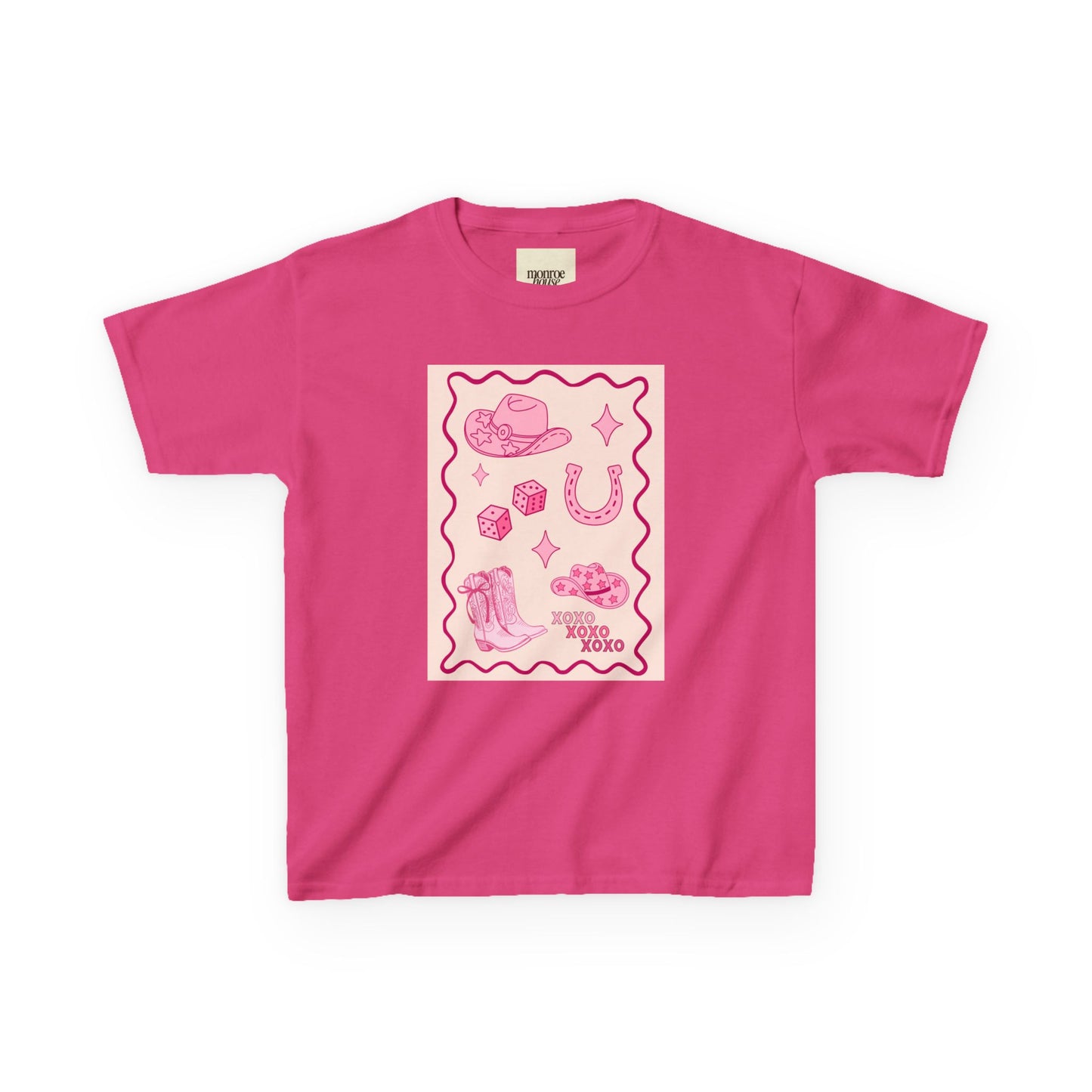 Cowgirl Love - Kids Valentine's Day Tee