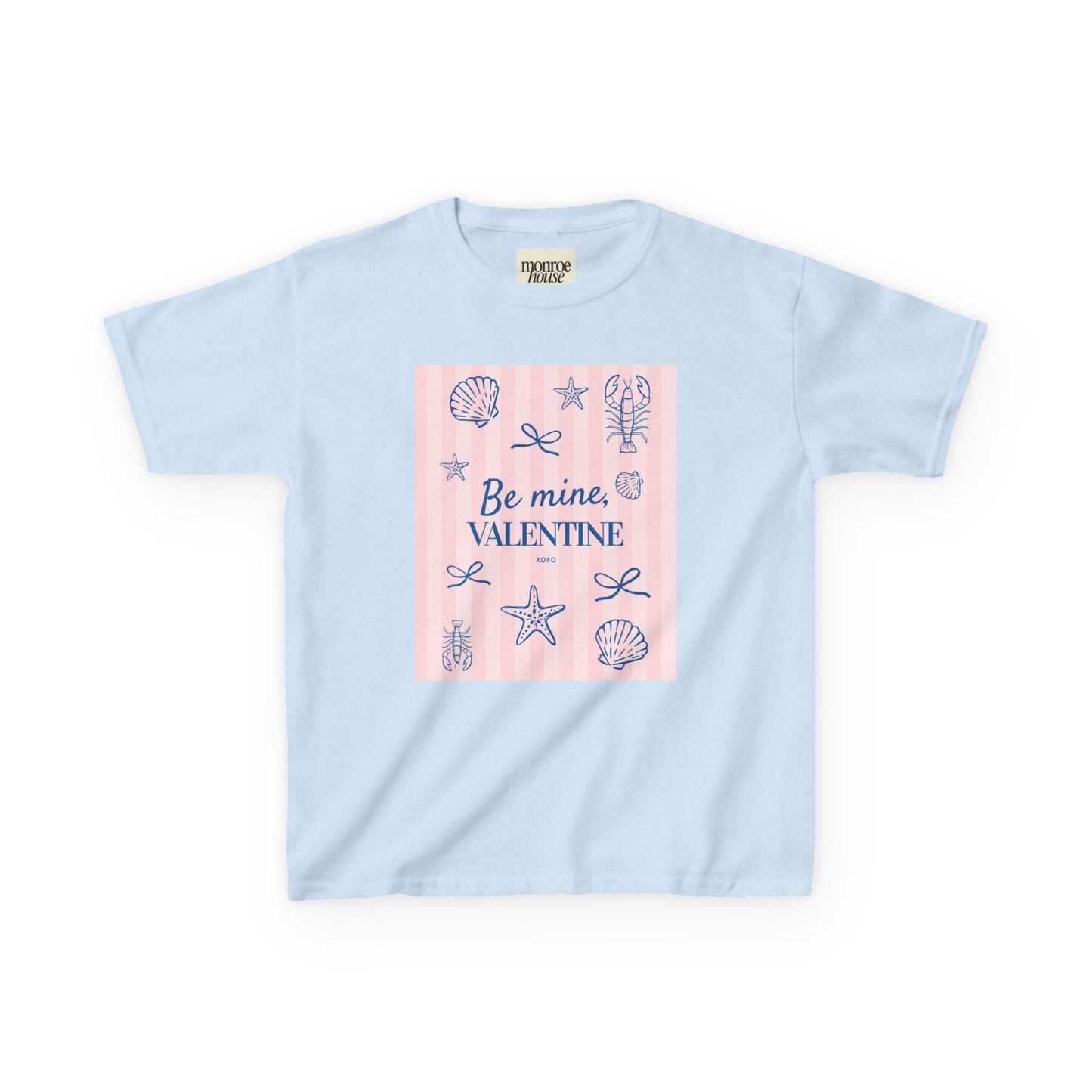 Be Mine, Valentine - Coastal Love Kids Tee