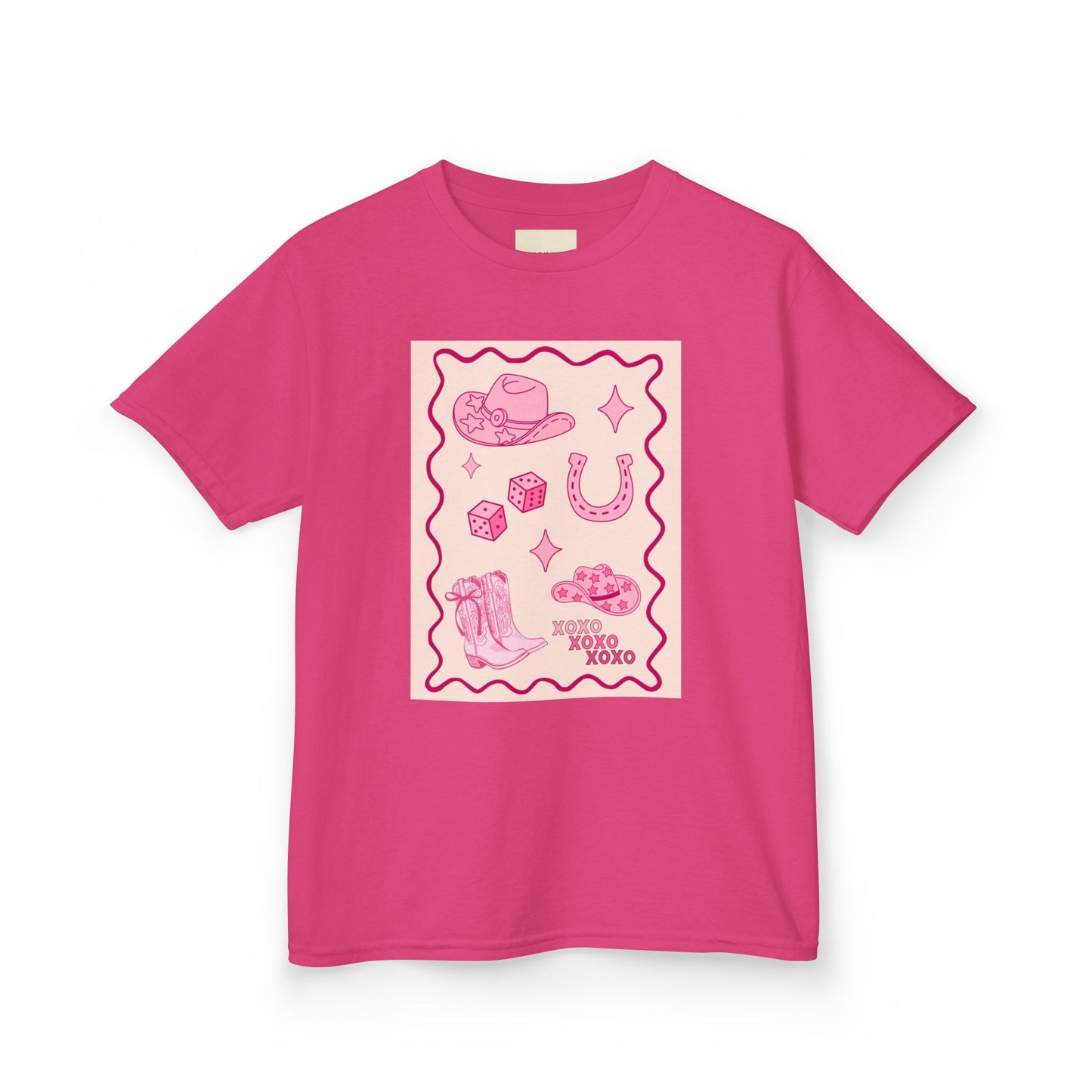 Cowgirl Love - Kids Valentine's Day Tee