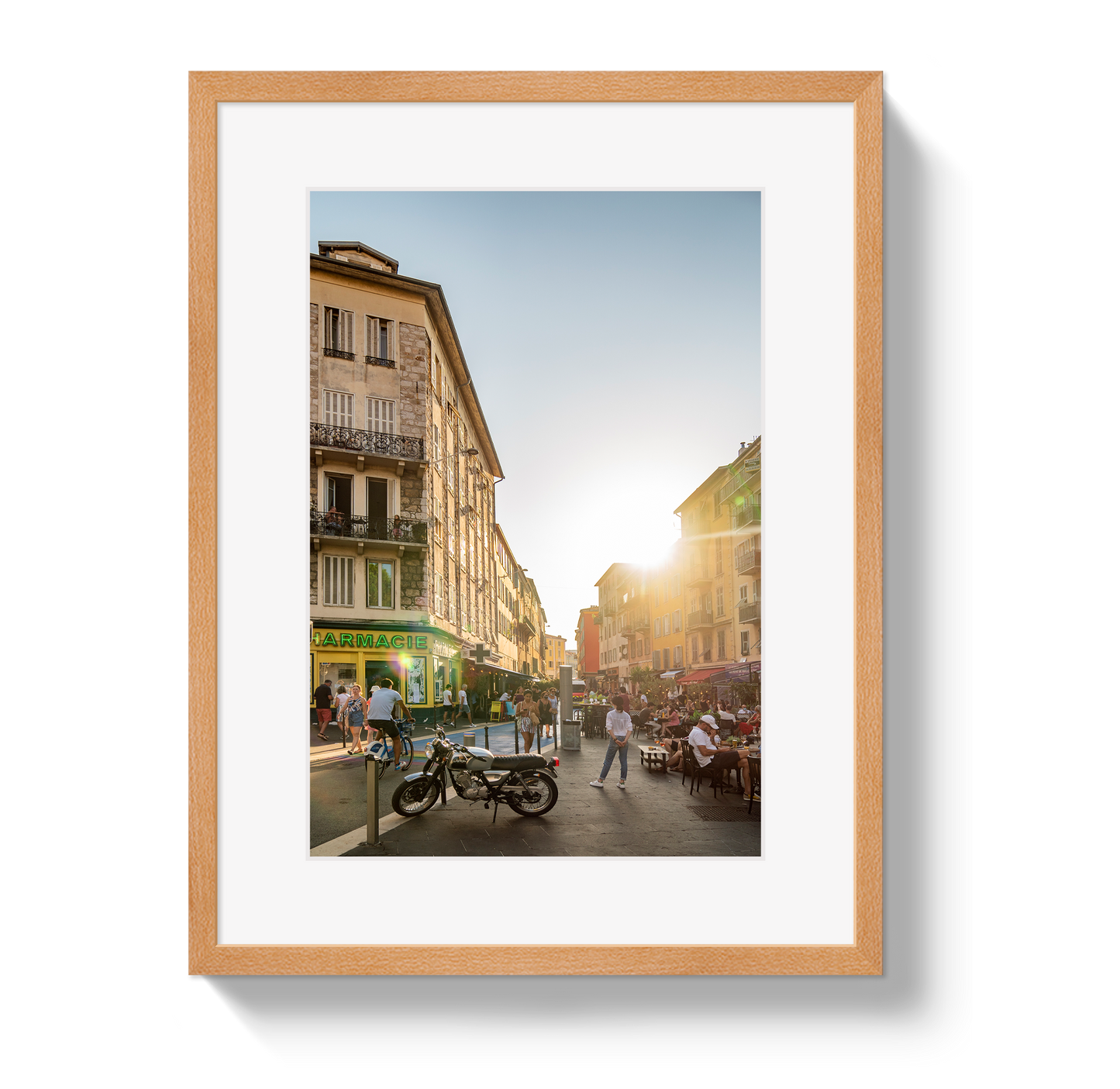 Sunset in Nice