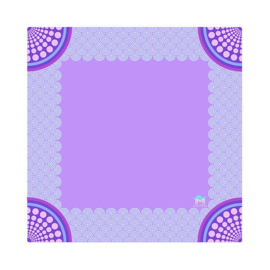 Mahjong Mat: Confetti Purple 33x33