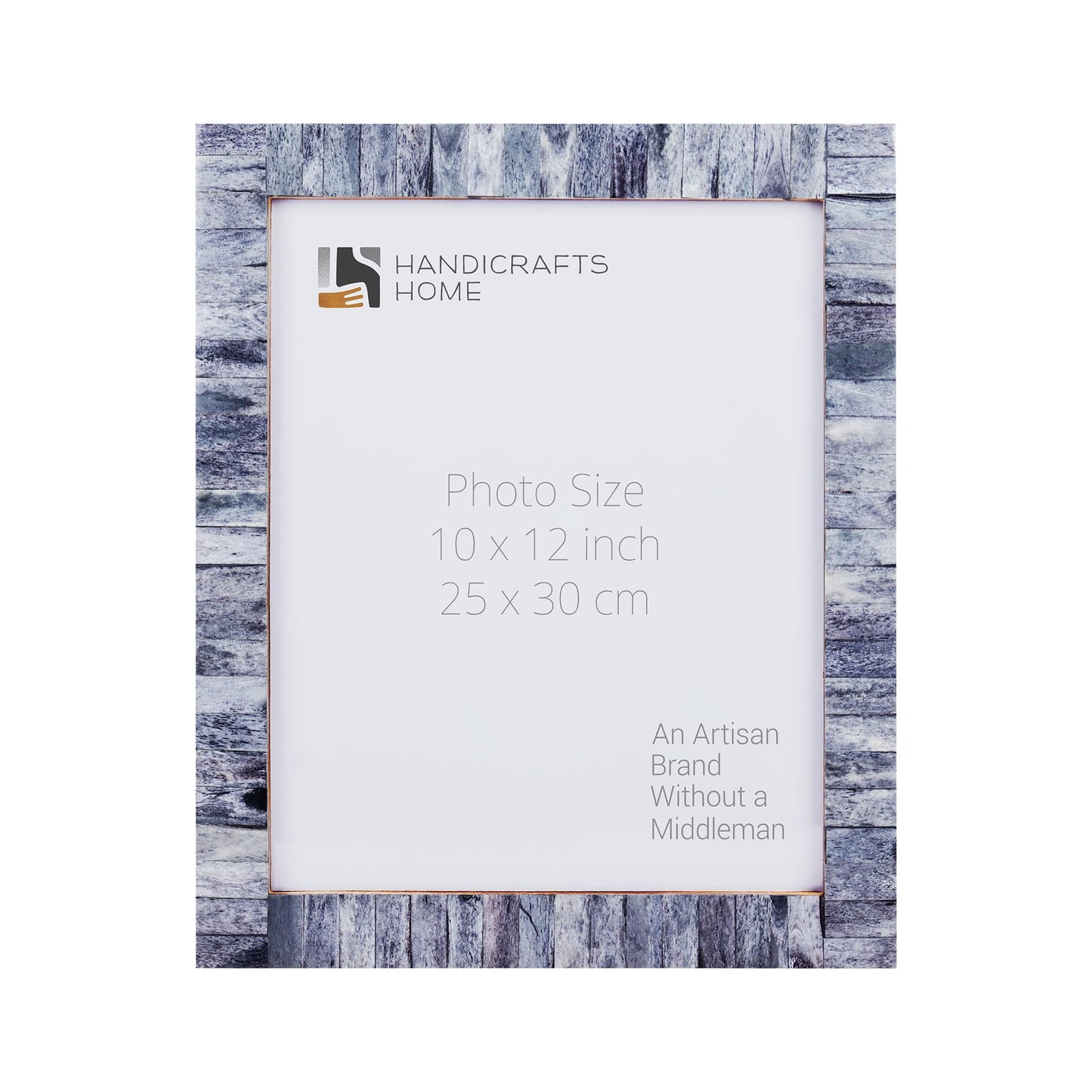 Poster Frames Classic Collection Bone Inlay, Grey, 6 Sizes