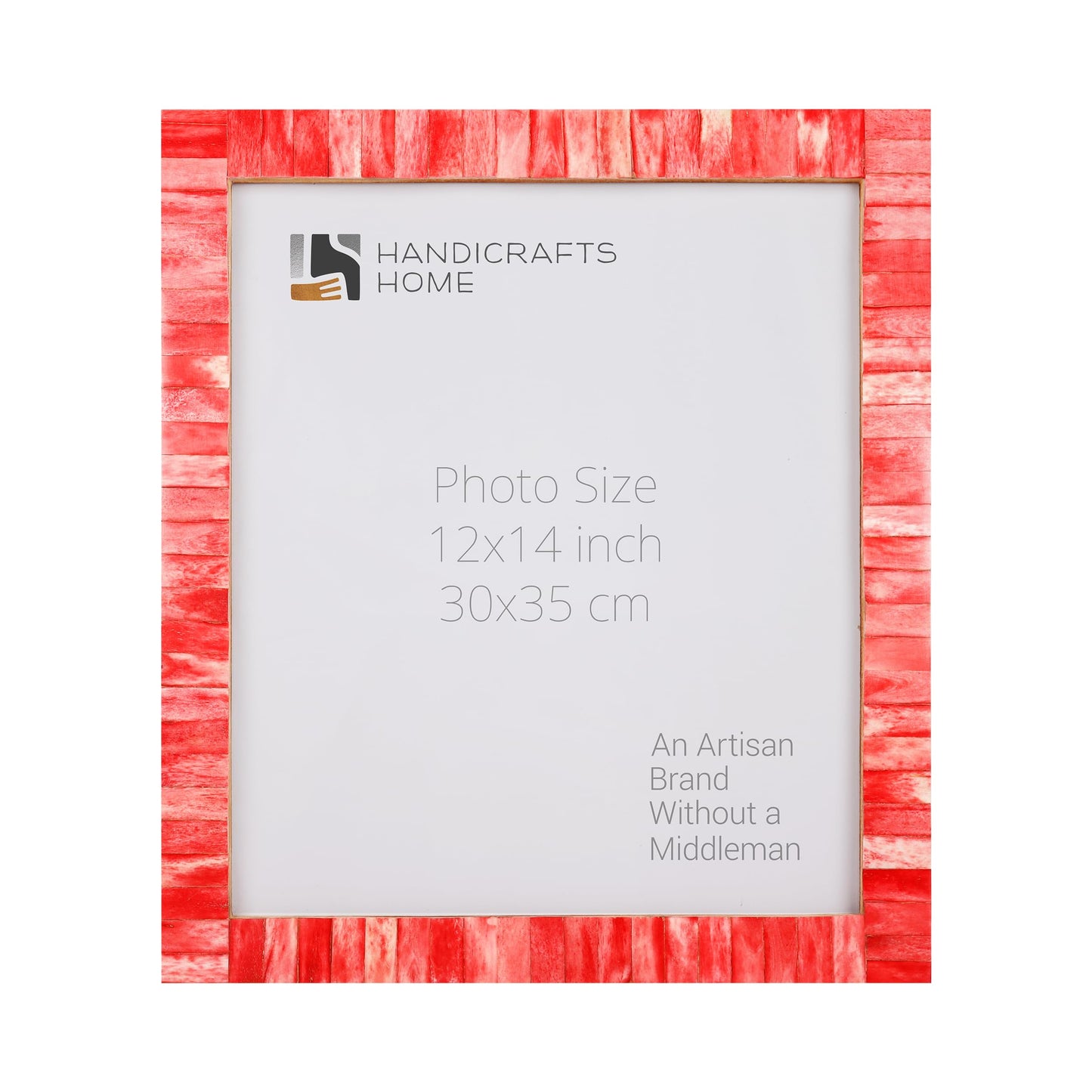 Poster Frames Classic Collection Bone Inlay, Red, 6 Sizes