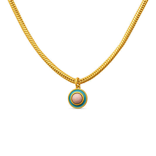 Blue Grotto Pendant Necklace