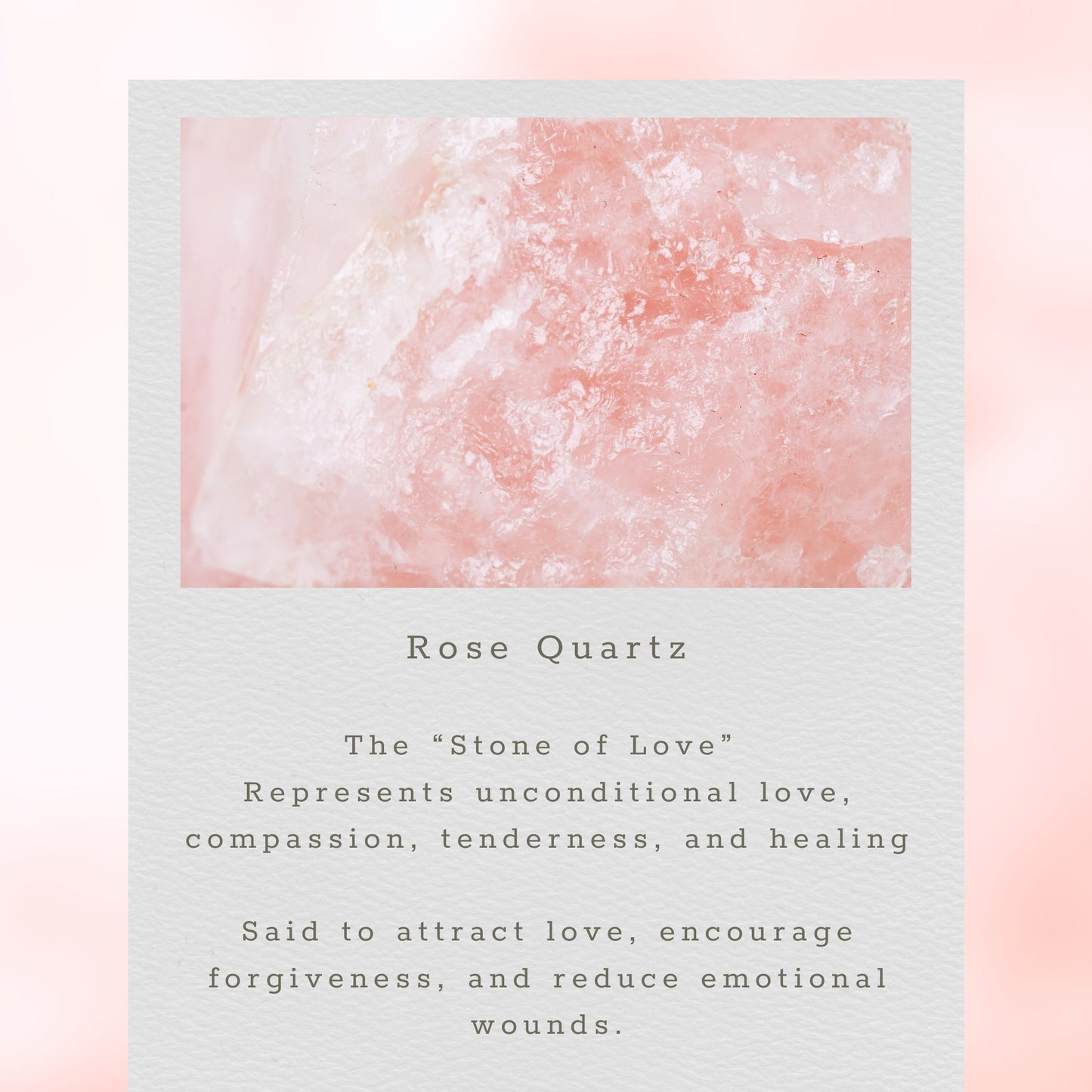 Rose Quartz Halo Mini Gold Pendant