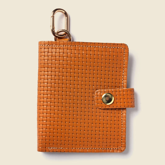 Wallet with Snap and Key Ring - Tan Limited Edition