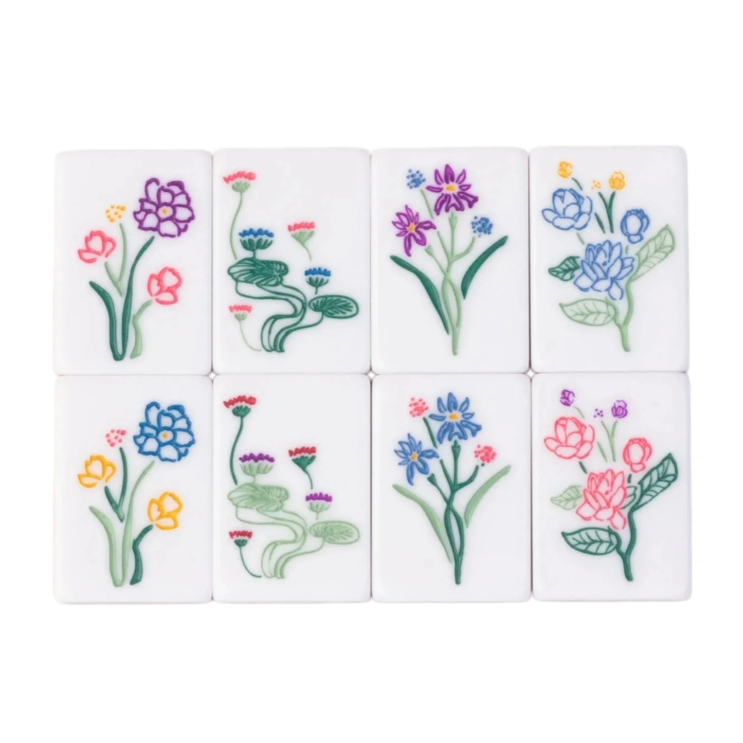 Emerald Sea Mahjong Tiles