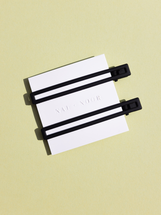 Leia Hair Clips - Black