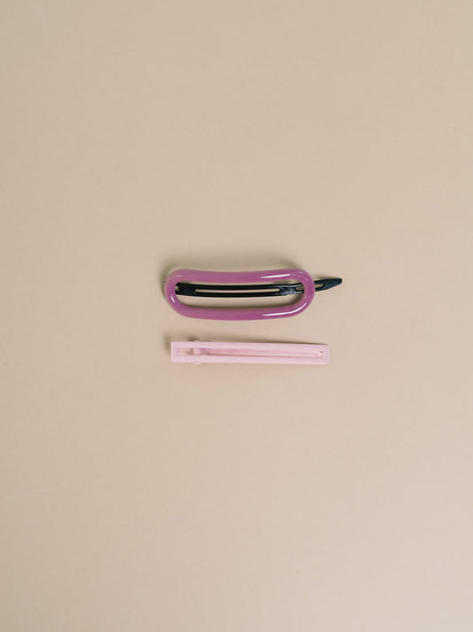 Byron Clips - Pink