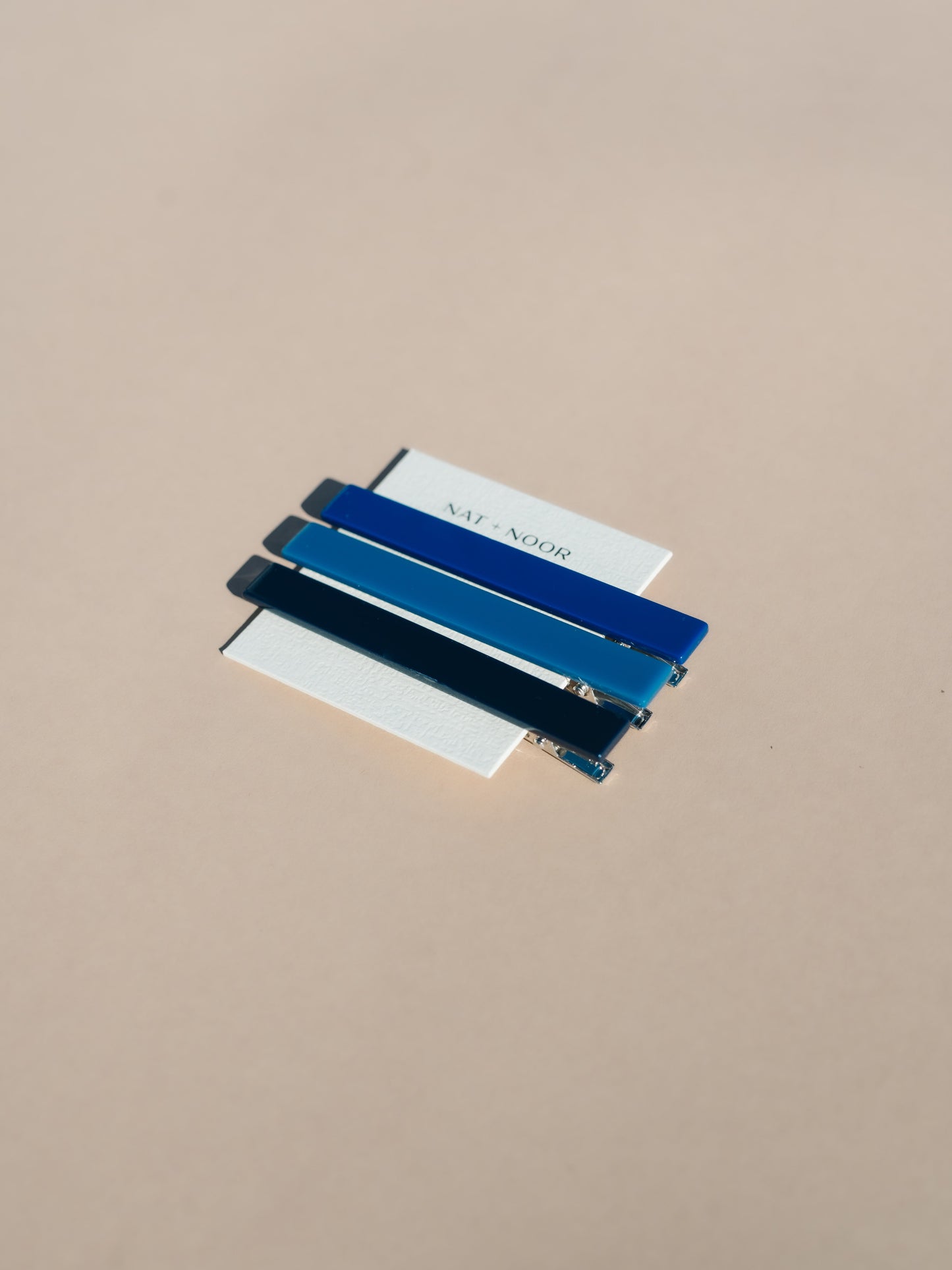 Evie Hair clips - Blue Tones