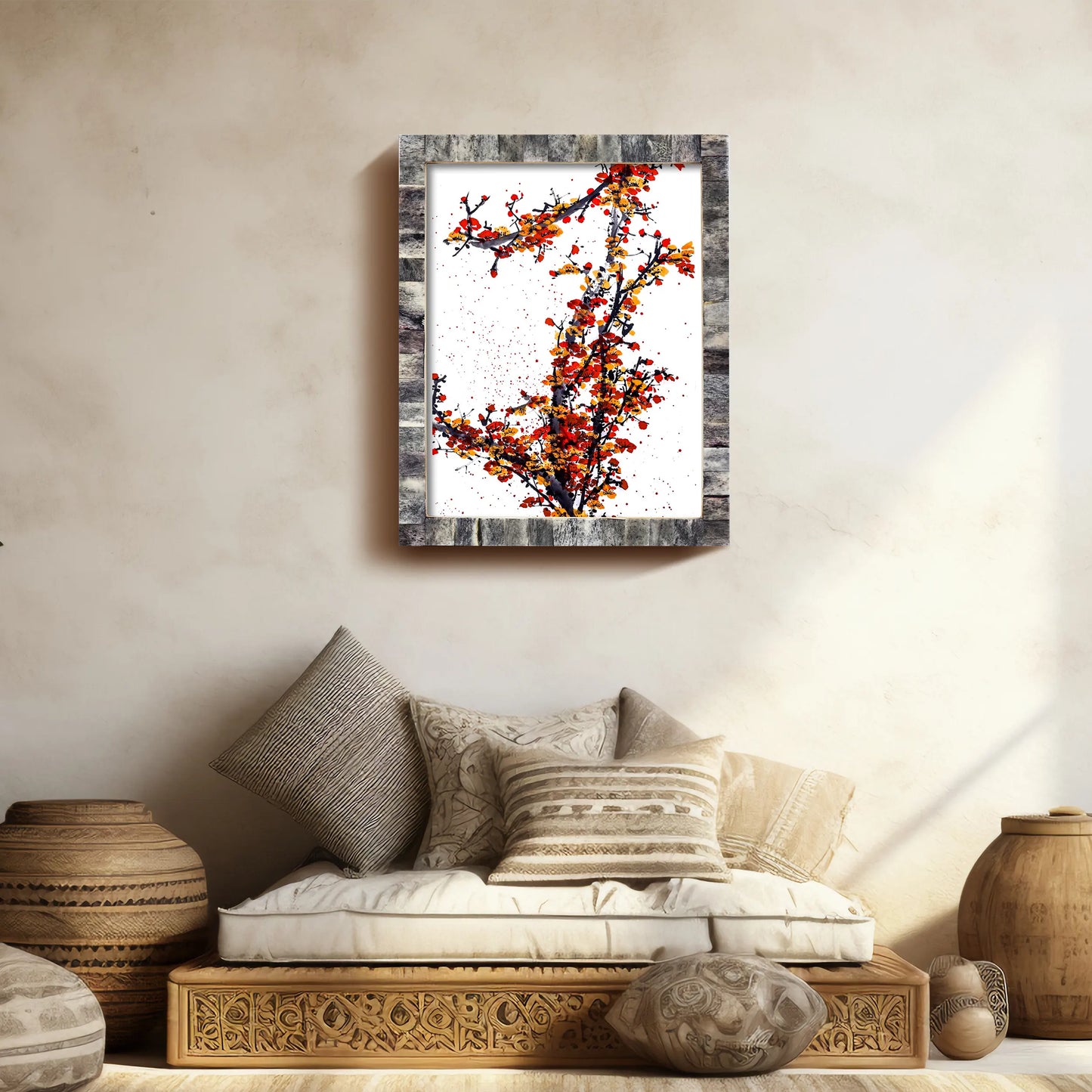 Poster Frames Classic Collection Bone Inlay, Grey, 6 Sizes