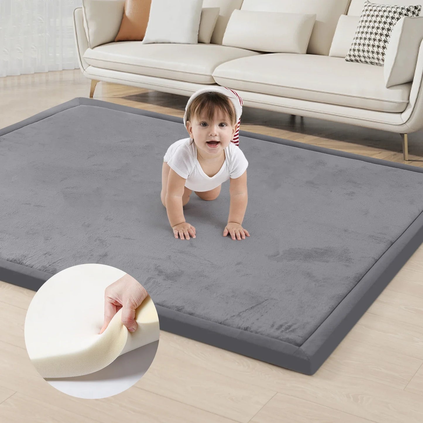 The House of Bonney Plush Coral Velvet Carpet – Modern Solid Home Rug for Living Room, Bedroom & Sofa Spaces ☁️🕊️✨