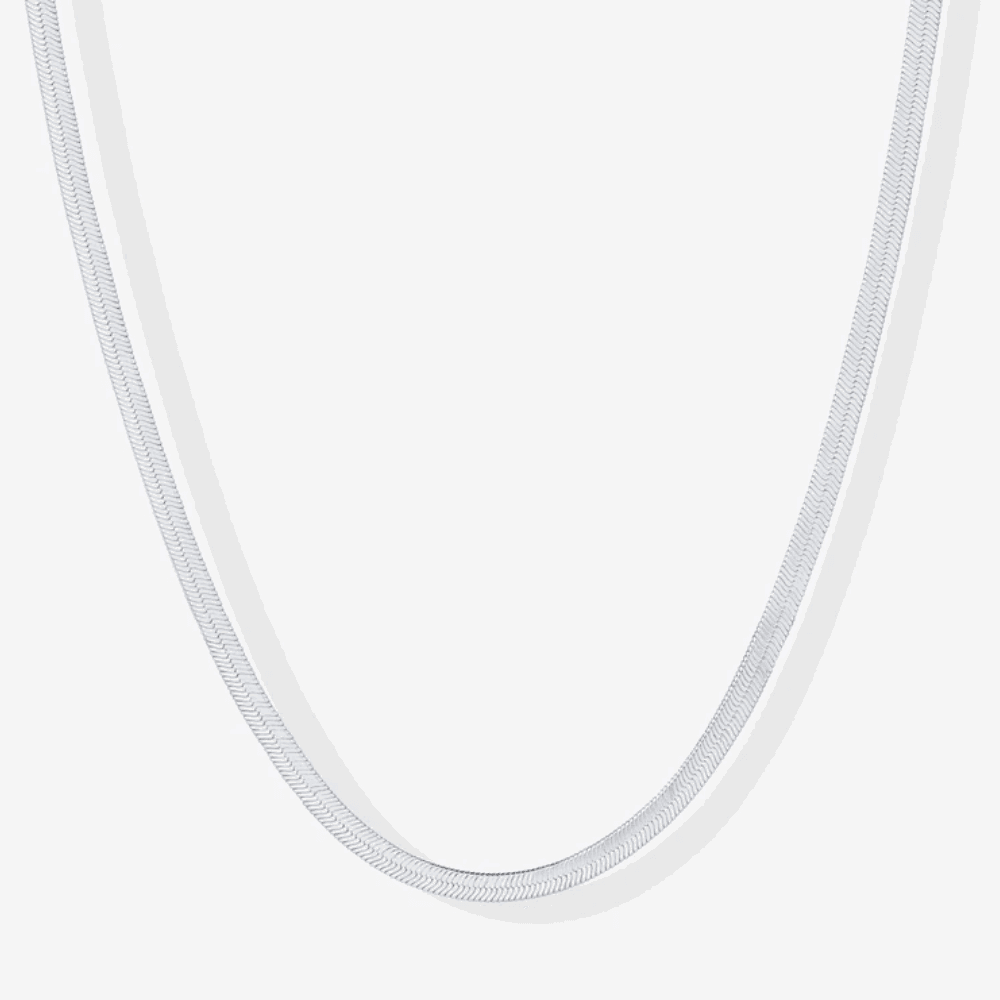 Sleek Snake Chain Necklace – Timeless Elegance & Versatility
