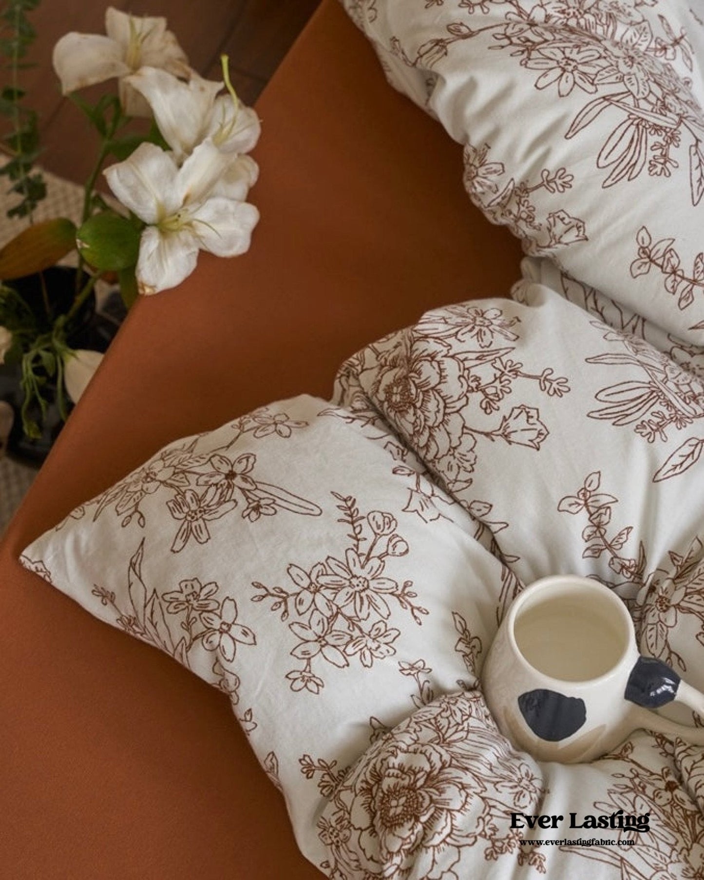 Adèle French Countryside Bedding Set / Blue