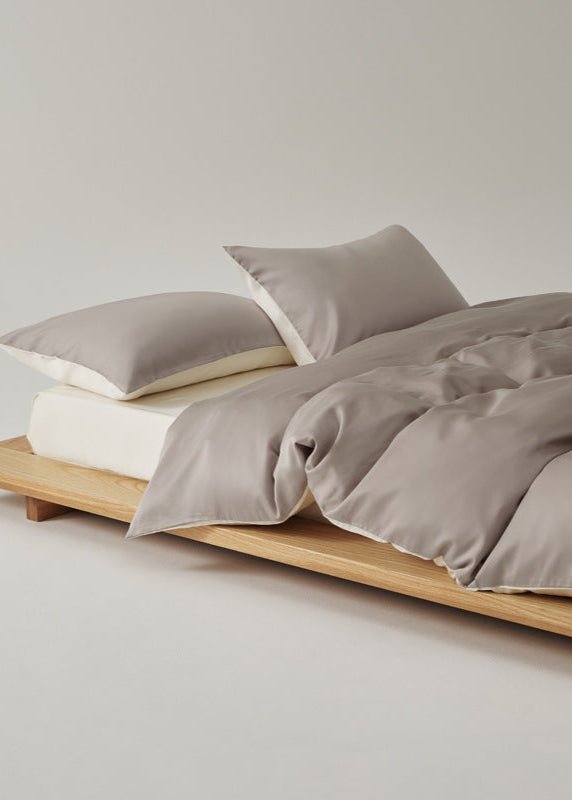 Adeline Pastel Silky Cooling TENCEL™ Bedding Set / Pink