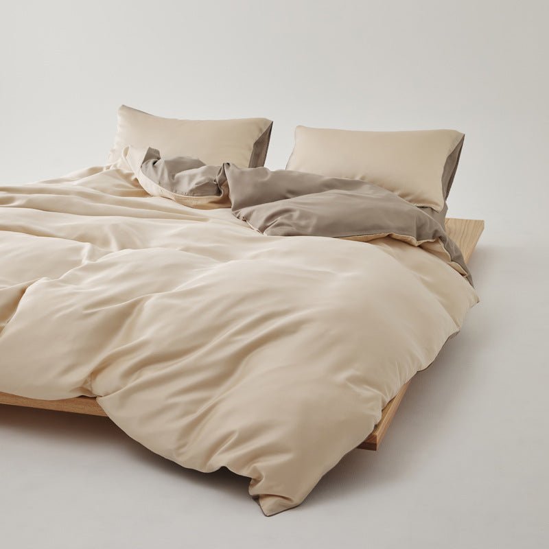 Adeline Pastel Silky Cooling TENCEL™ Bedding Set / Pink