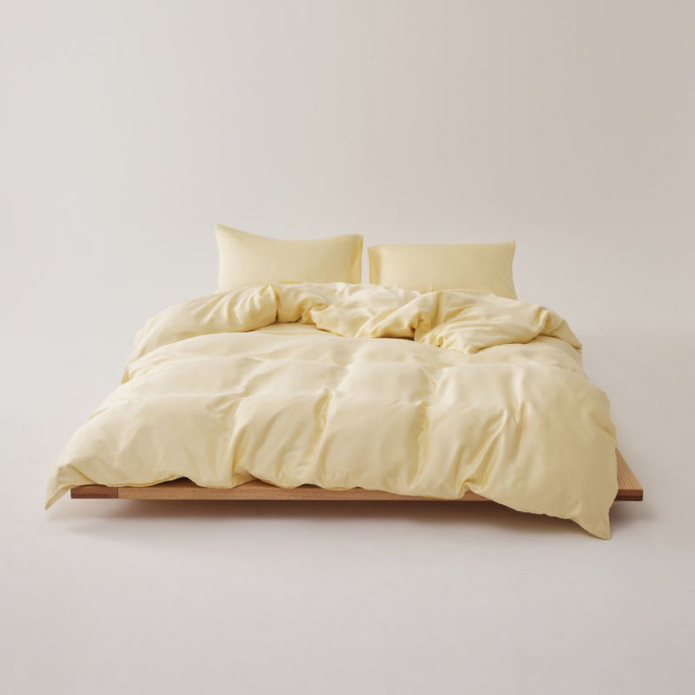 Adeline Pastel Silky Cooling TENCEL™ Bedding Set / Pink
