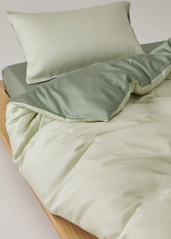 Adeline Pastel Silky Cooling TENCEL™ Bedding Set / Pink