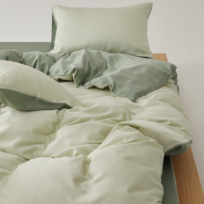 Adeline Pastel Silky Cooling TENCEL™ Bedding Set / Pink