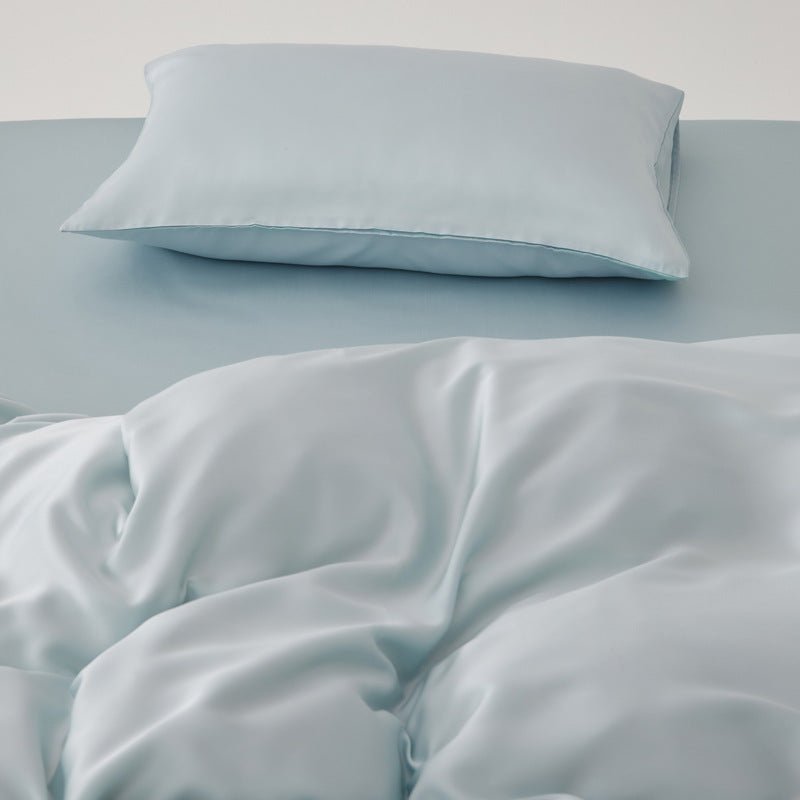 Adeline Pastel Silky Cooling TENCEL™ Bedding Set / Pink