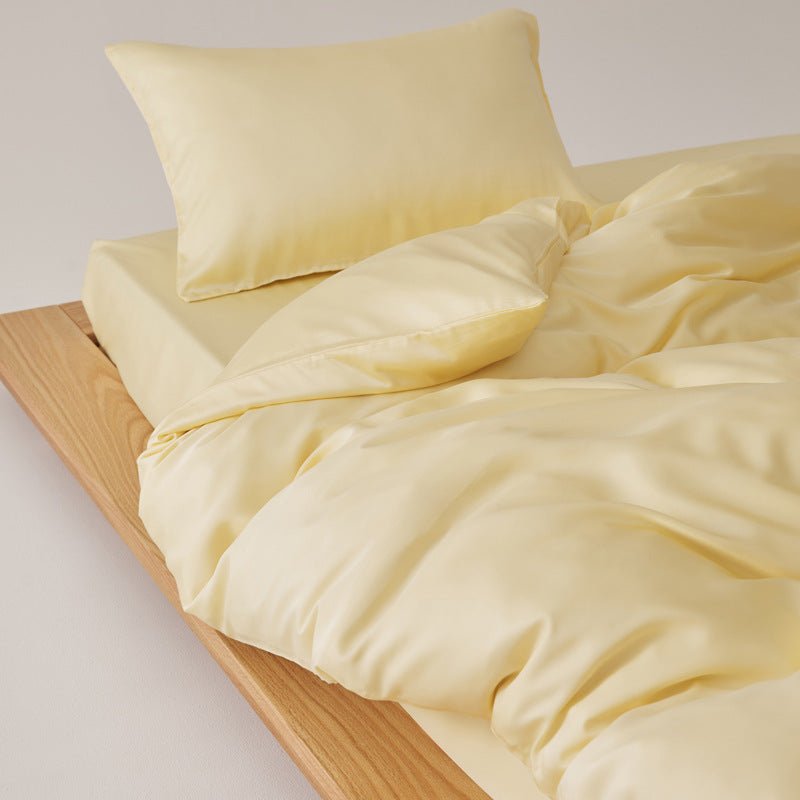 Adeline Pastel Silky Cooling TENCEL™ Bedding Set / Pink