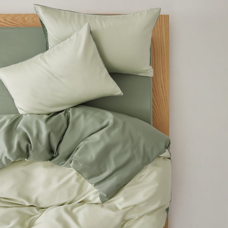 Adeline Pastel Silky Cooling TENCEL™ Bedding Set / Pink