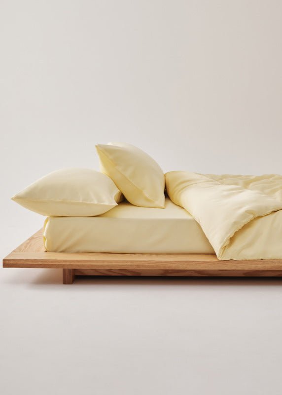 Adeline Pastel Silky Cooling TENCEL™ Bedding Set / Pink