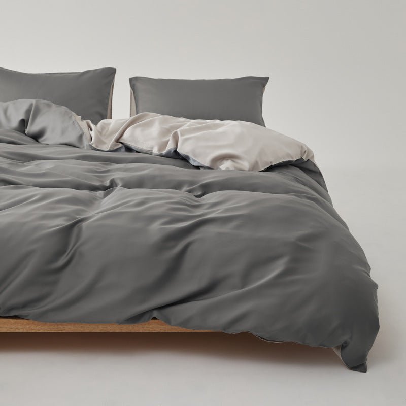 Adeline Pastel Silky Cooling TENCEL™ Bedding Set / Pink