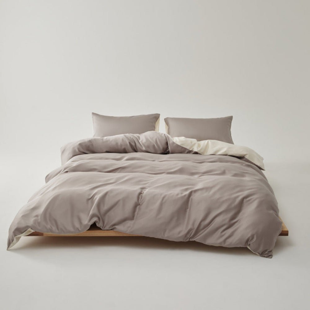 Adeline Pastel Silky Cooling TENCEL™ Bedding Set / Pink