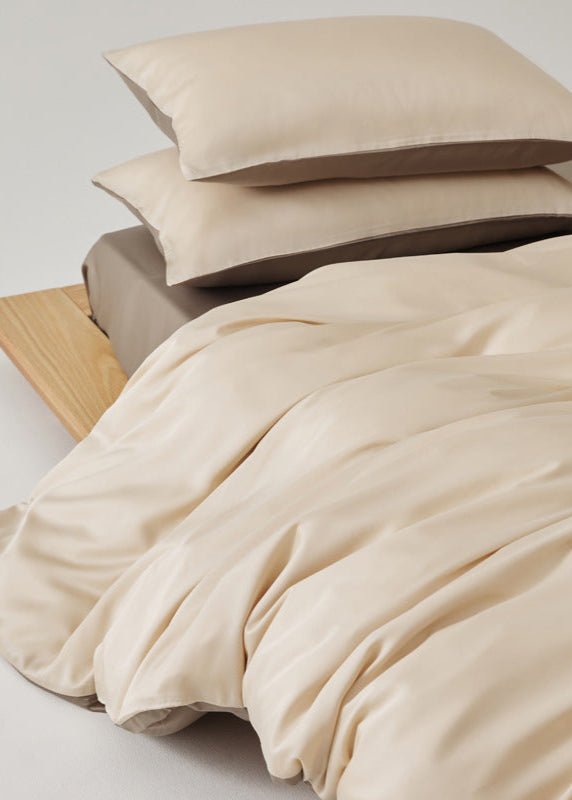 Adeline Pastel Silky Cooling TENCEL™ Bedding Set / Pink