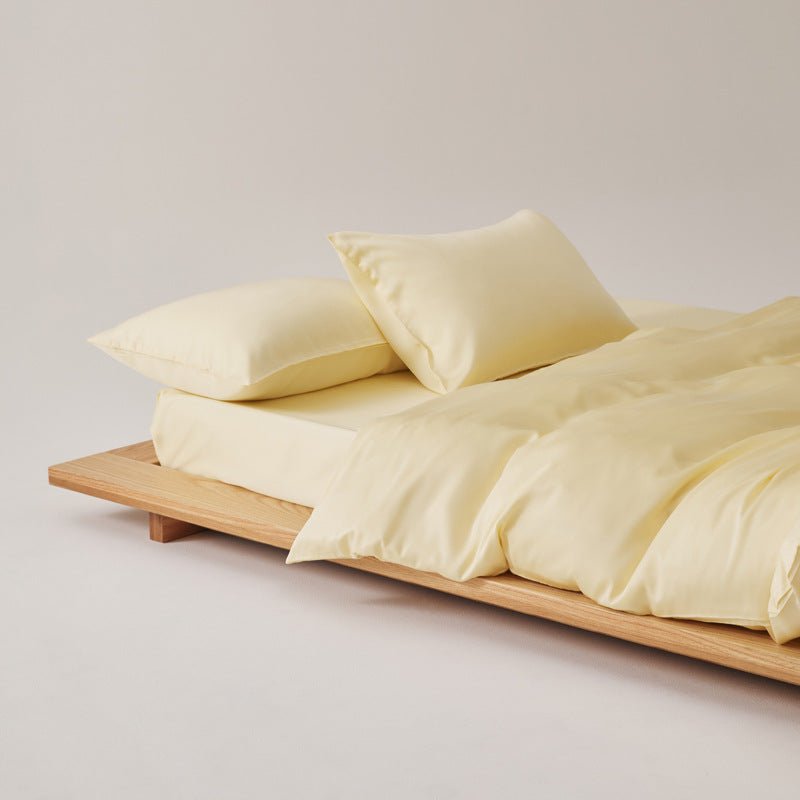 Adeline Pastel Silky Cooling TENCEL™ Bedding Set / Pink