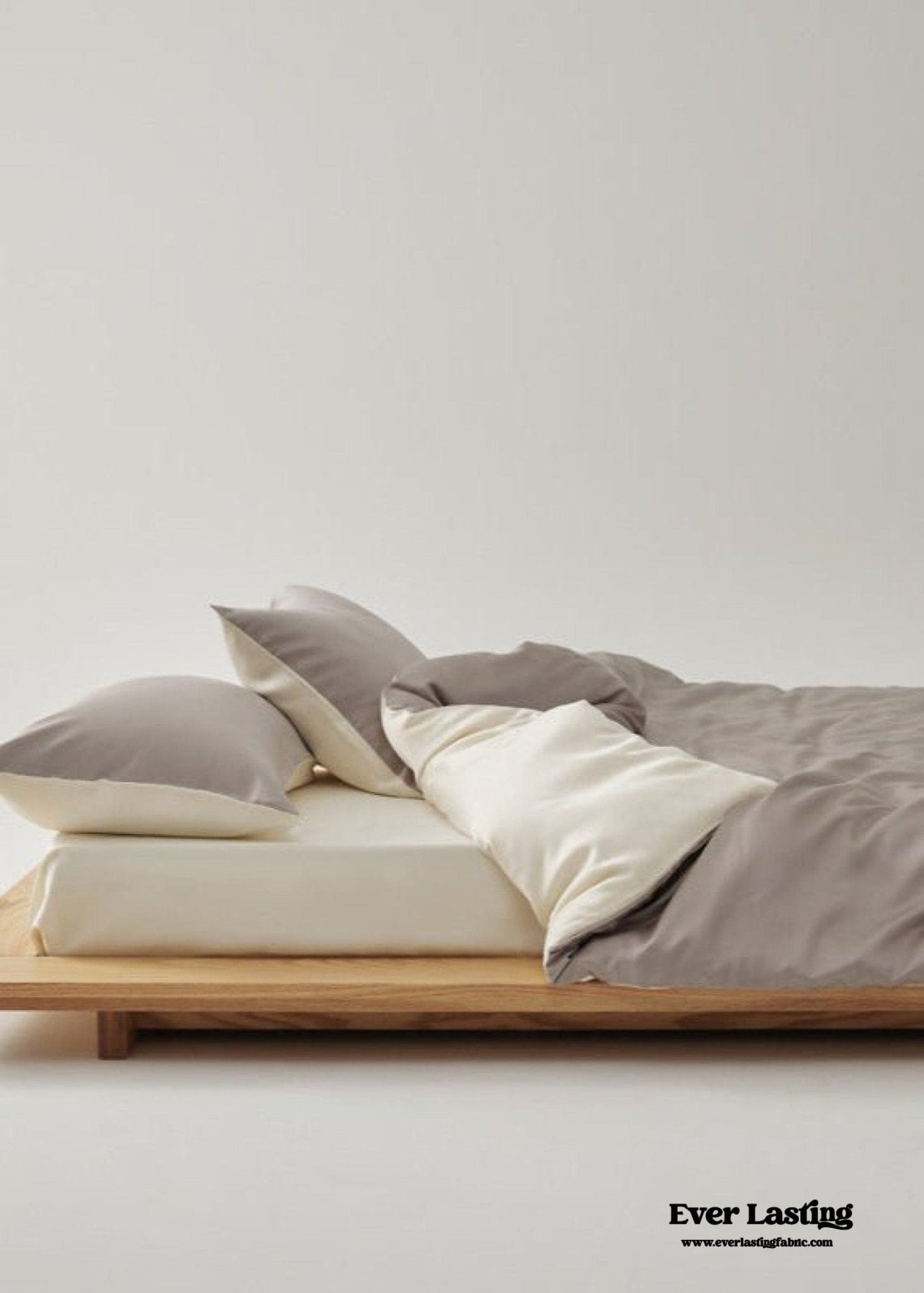 Adeline Pastel Silky Cooling TENCEL™ Bedding Set / Cream