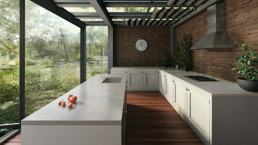 Bianco Drift Caesarstone