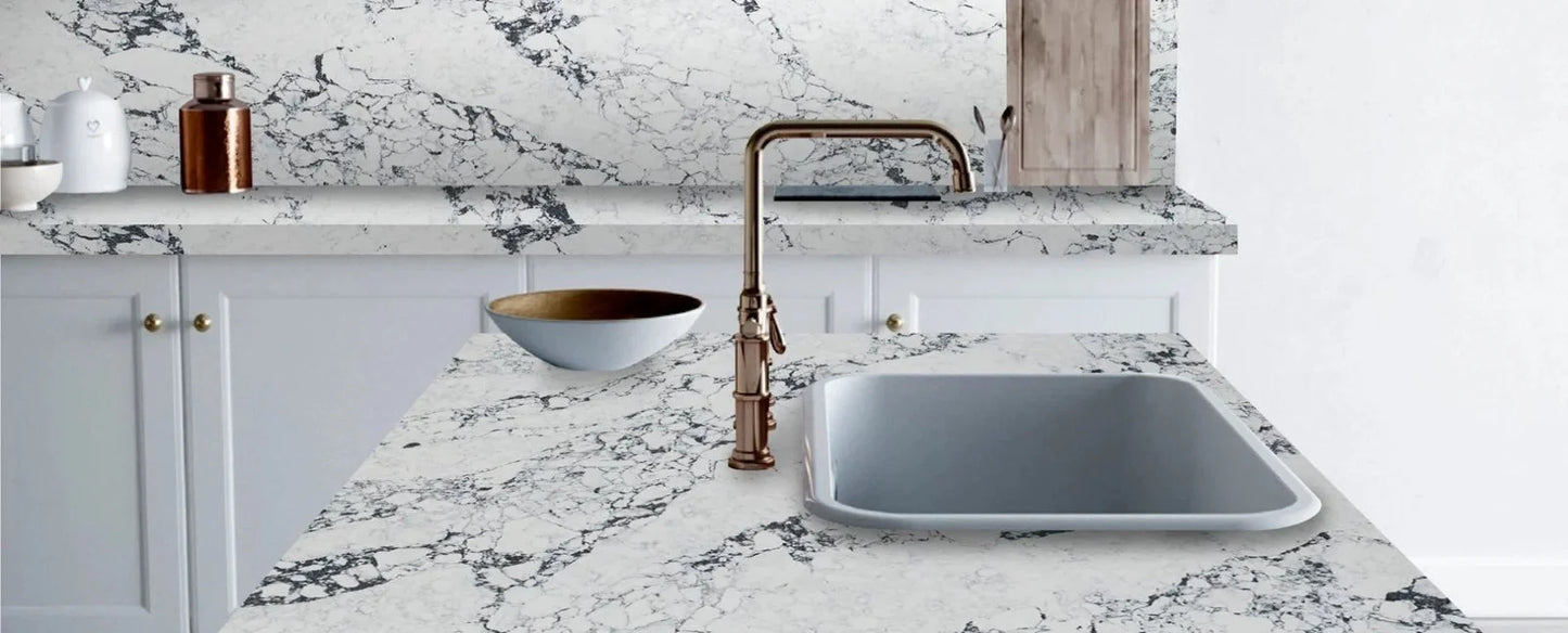 Calacatta Arabascato Raphael Quartz