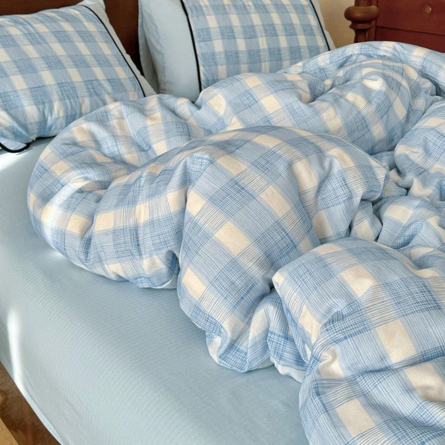 Camille French Polka Dot Bedding Set / Cream