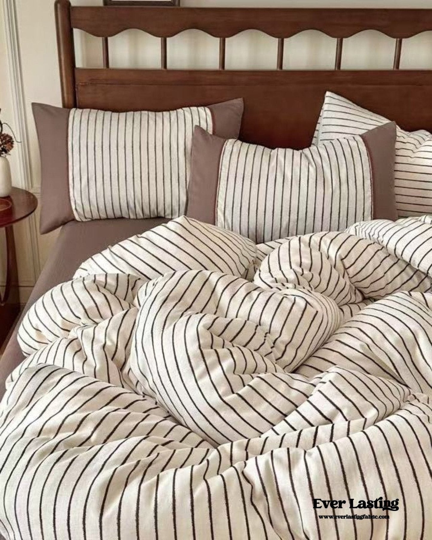 Camille French Polka Dot Bedding Set / Cream