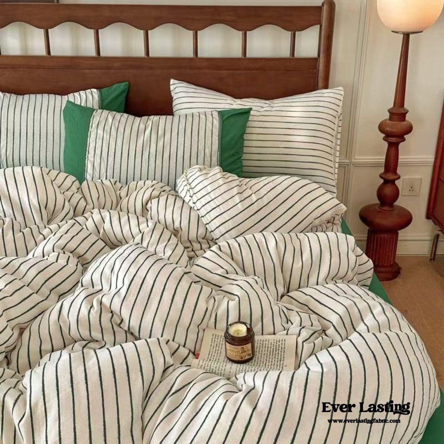 Camille French Polka Dot Bedding Set / Gray Dots