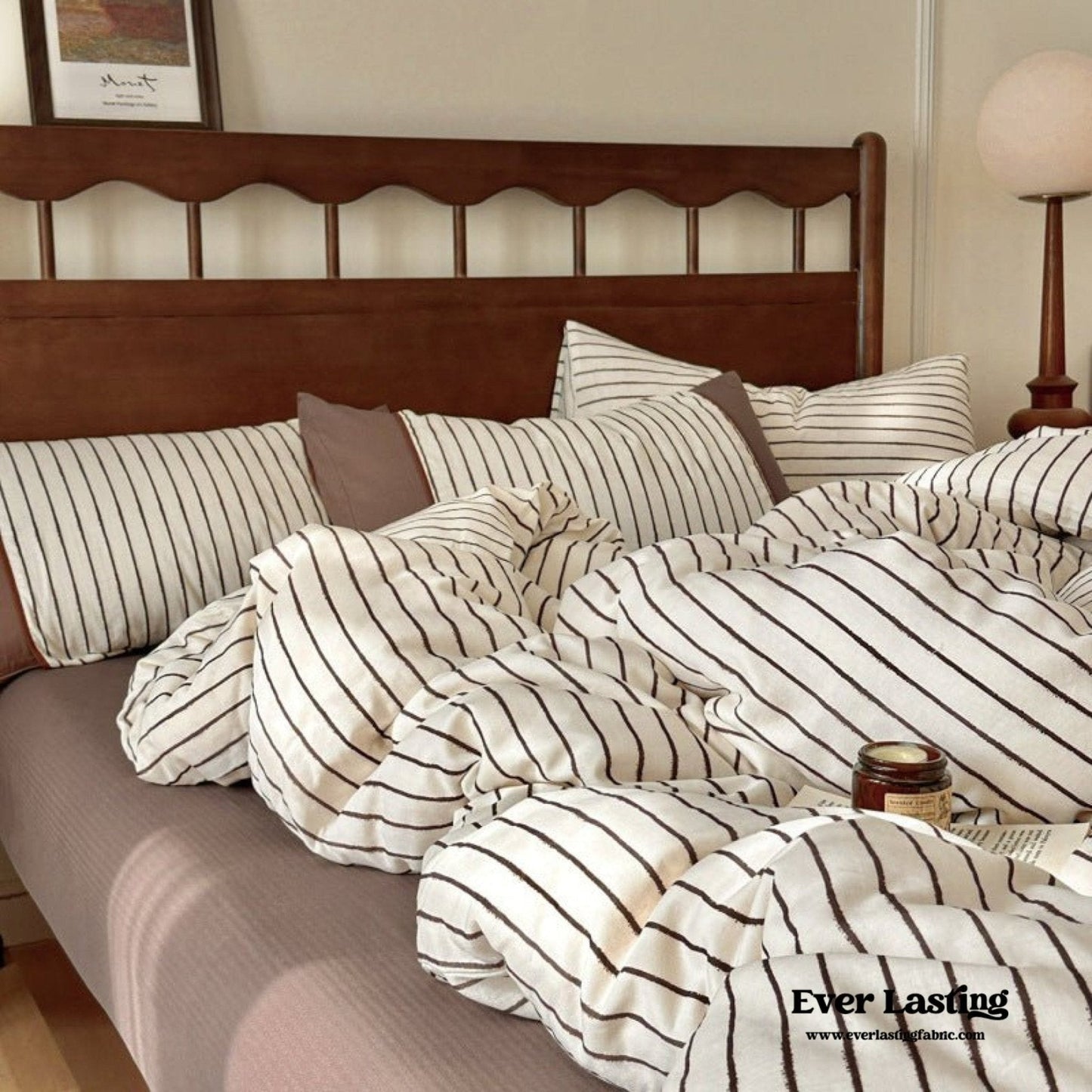 Camille French Polka Dot Bedding Set / Gray Dots