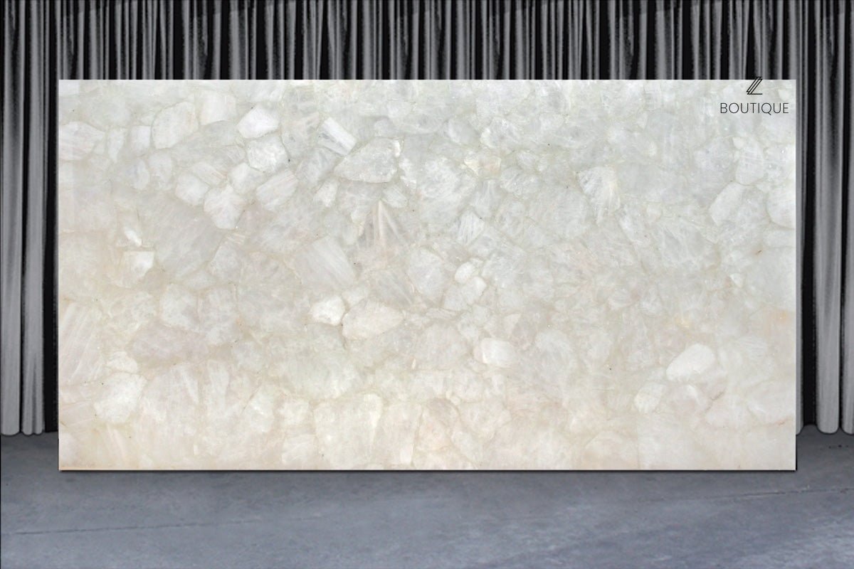 Classic White Quartz Precious Stone