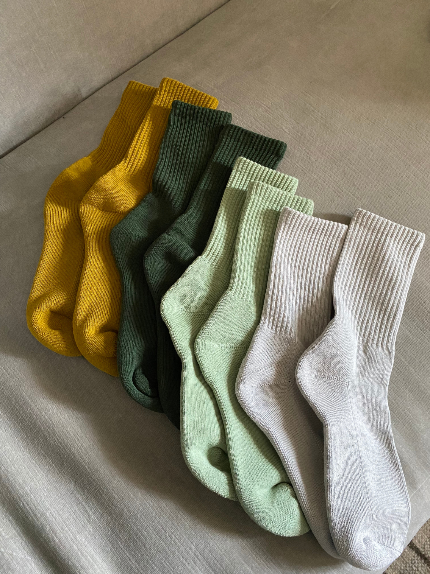 Crew Sock - Celery