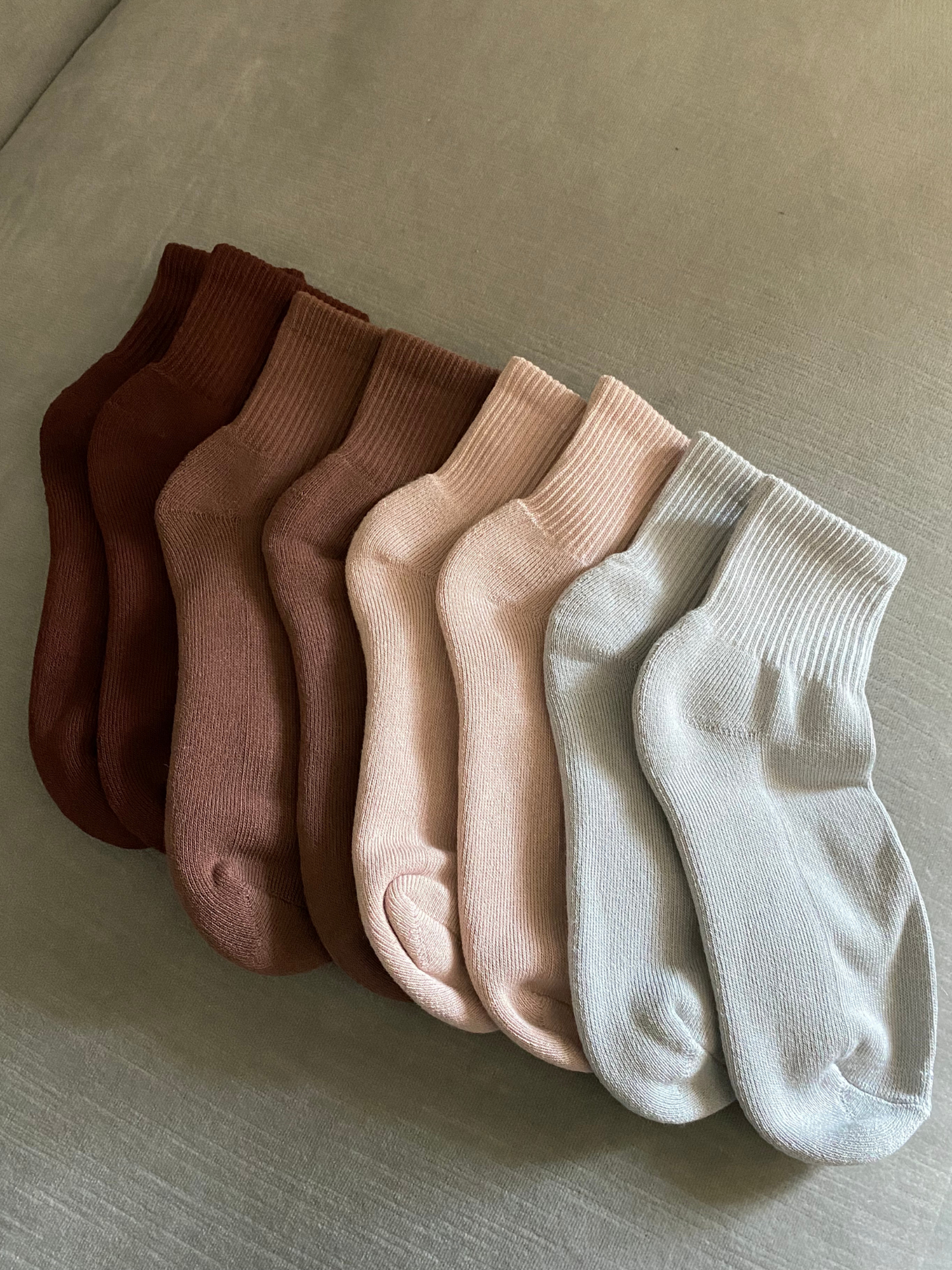 Ankle Sock - Brick