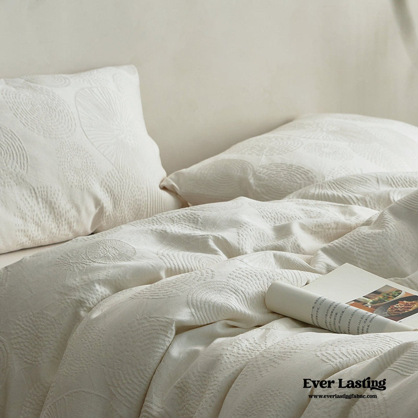 Elin Tencel Silky Jacquard Bedding Set / Garden