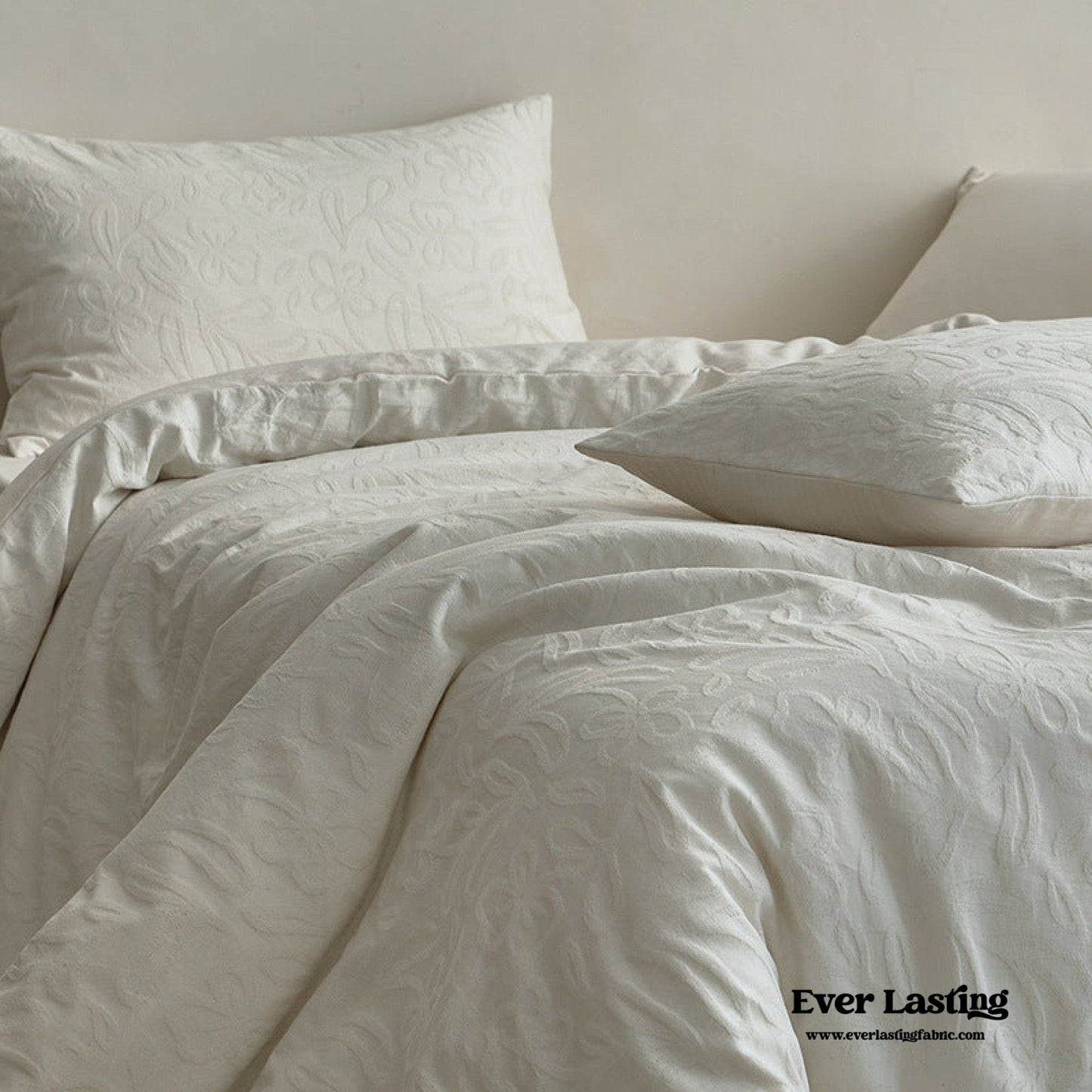 Elin Tencel Silky Jacquard Bedding Set / Garden
